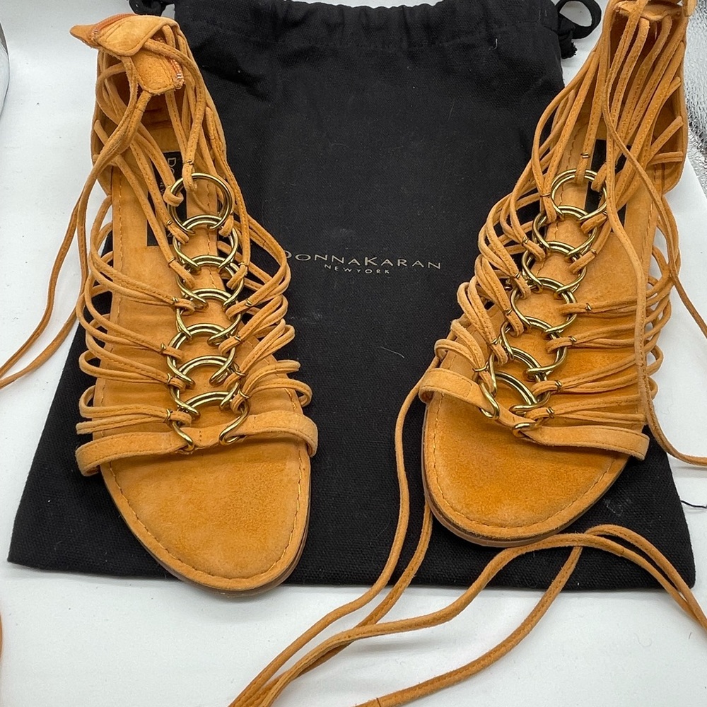 Donna Karan flat Sandal